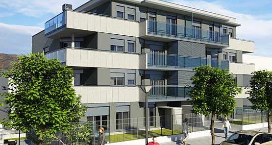 Viviendas en Oinaurre Berri de Irun de Miguel Imaz Constructores