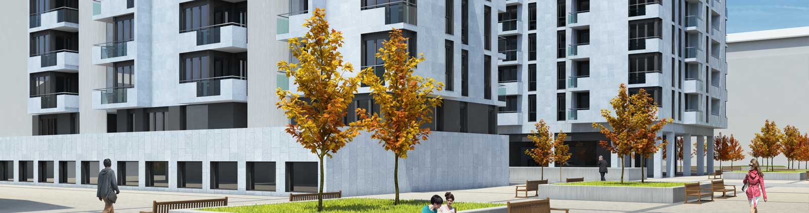 KALITATEZKO ETXEBIZITZAK. Hegoalderuntz kokaturiko etxebizitzak, erabat horniturik.